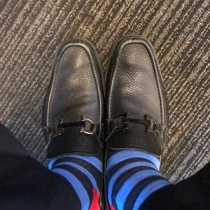 Salvatore Ferragamo loafers.